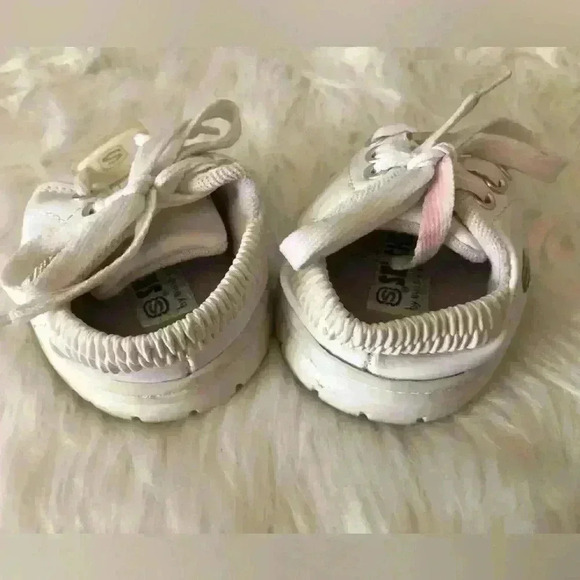 Skechers BuildABear White Sneakers with elastic - Picture 2 of 4